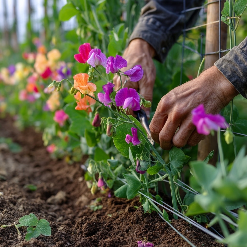  Caring for Sweet Pea Flowers