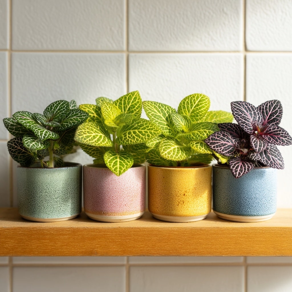 Potted Plants to Gift Your Partner Instead of Flowers 4 Fittonia Mix