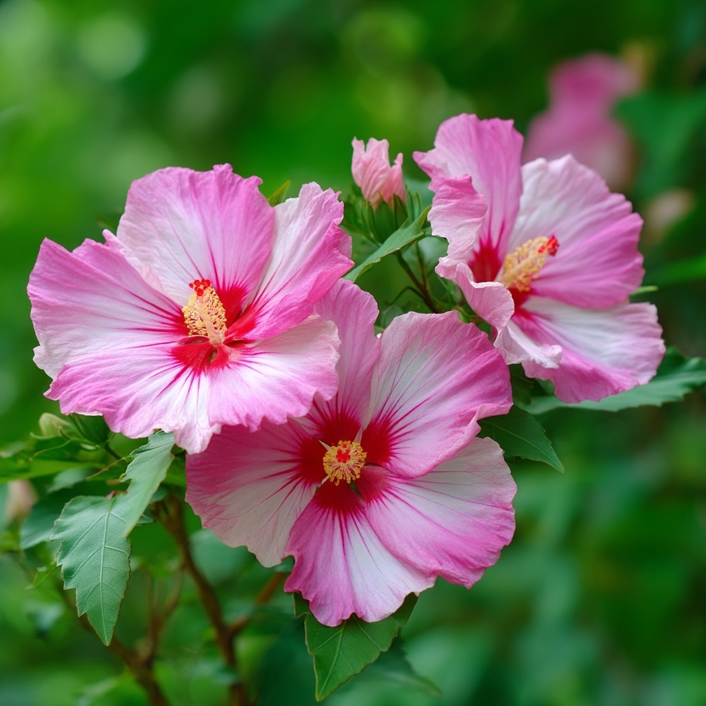 7 Types of Hibiscus Flowers You’ll Want in Your Garden 4 . Hibiscus moscheutos (Hardy Hibiscus)