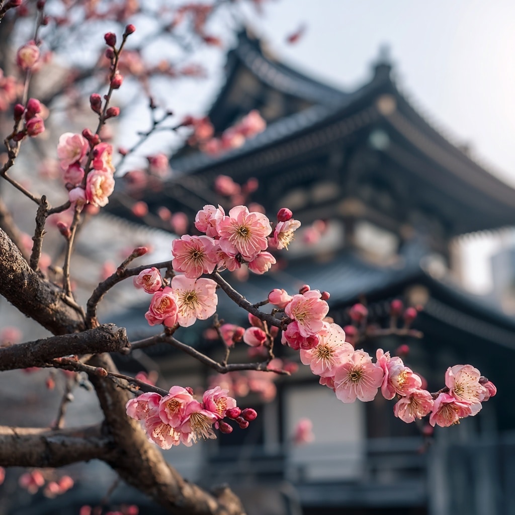  Japanese Apricot (Prunus mume)