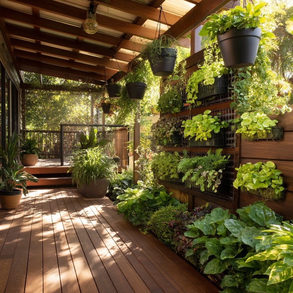 Top 10 Under Deck Patio Ideas for Stylish Outdoor Living 4 . Shaded Home Garden