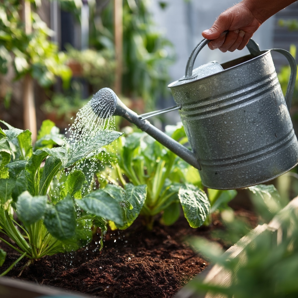 Creative Container Gardening Tips for Any Space 4 . Watering Tips for Healthy Container Plants