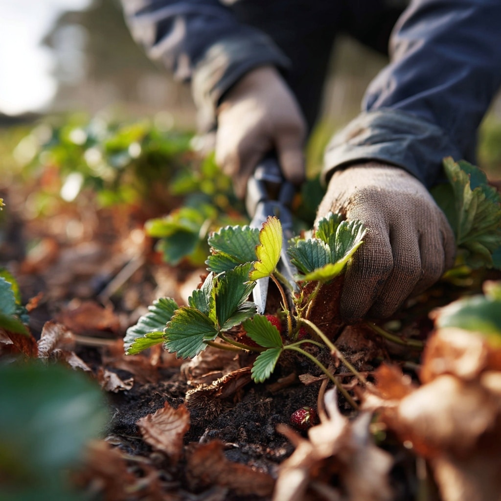  Step 1 Renovate Your Strawberry Plant