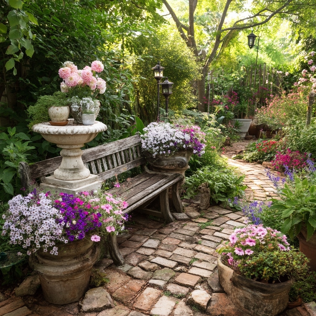  Add Finishing Touches to Your Small Flower Garden