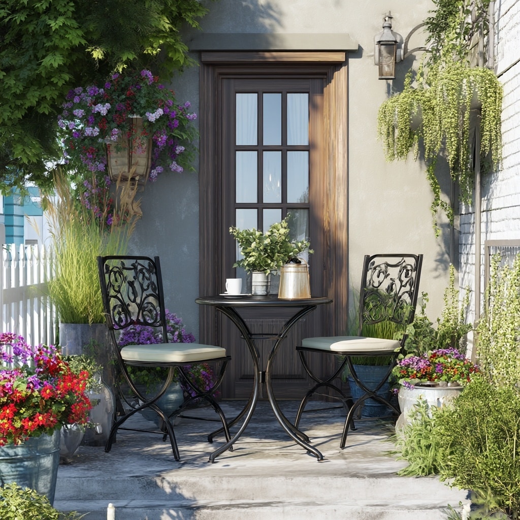 13 Fantastic Backyard Ideas for Small Yards 6 Build a Bistro Nook