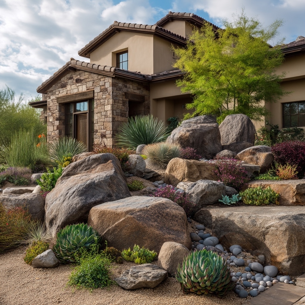 Top 10 Budget-Friendly Arizona Backyard Ideas 3 Desert-Inspired Rock Garden