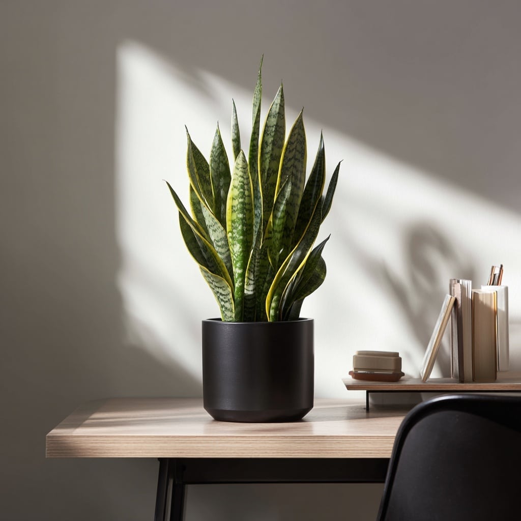 Potted Plants to Gift Your Partner Instead of Flowers 5 Dwarf Snake Plant