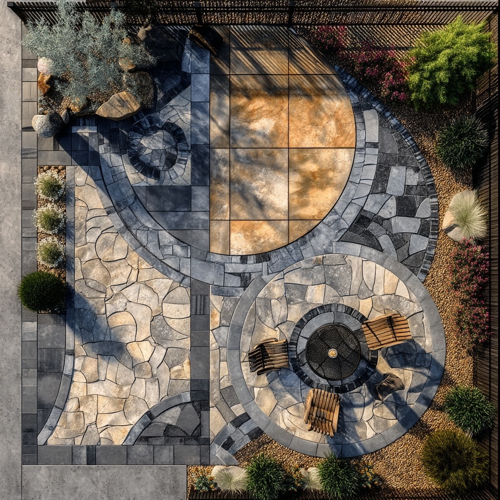 . Patterns Grid, Random, or Circular