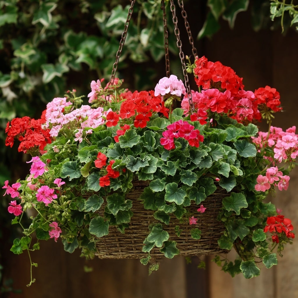 Pelargoniums (Geraniums)