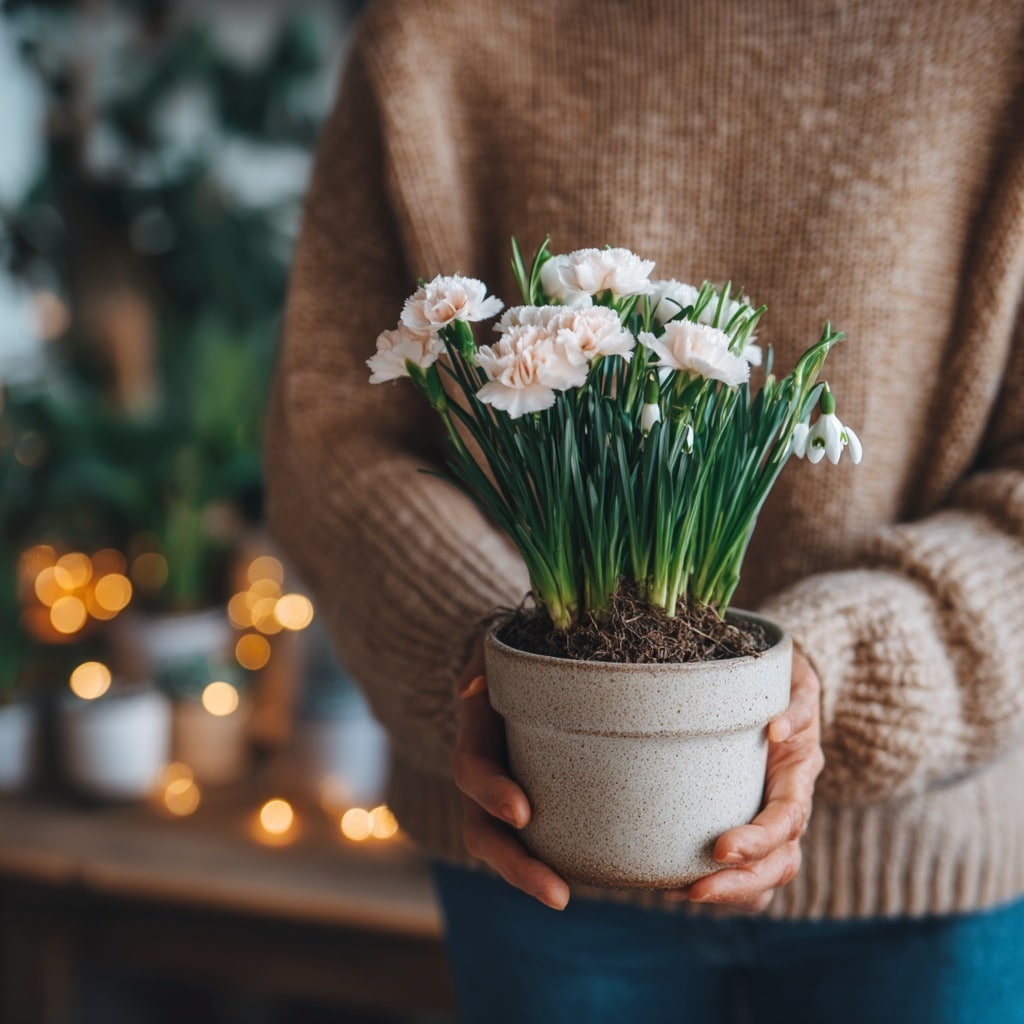 January Flowers: Carnations & Snowdrops for Meaningful Winter Gifts 6 January Flowers: Carnations & Snowdrops for Meaningful Winter Gifts
