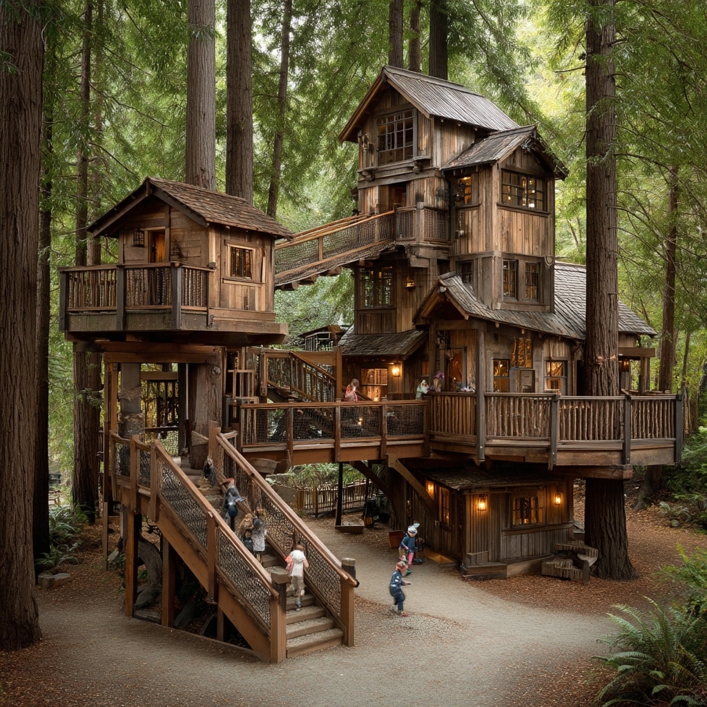 Cool Backyard Treehouse Ideas for Kids & Families