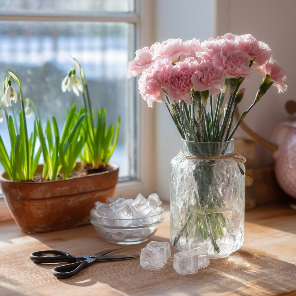 January Flowers: Carnations & Snowdrops for Meaningful Winter Gifts 8 January Flowers: Carnations & Snowdrops for Meaningful Winter Gifts