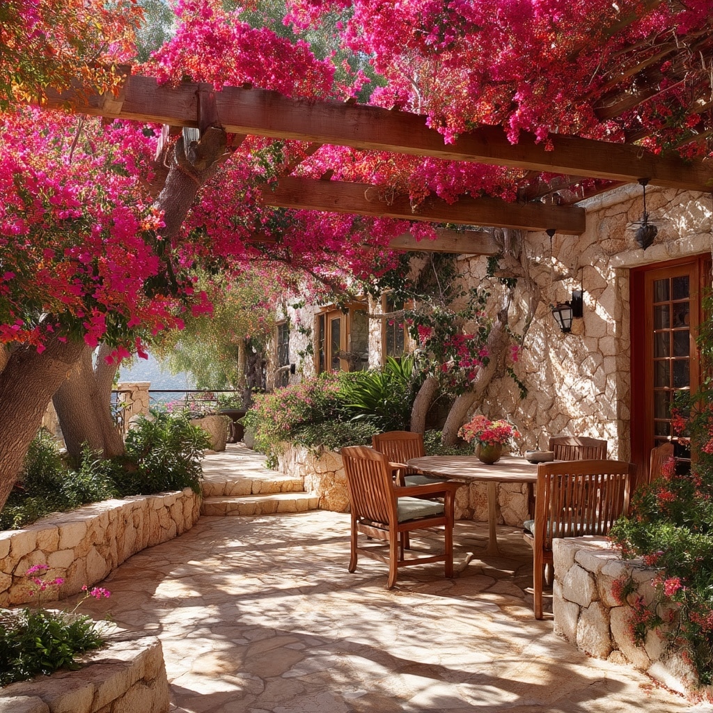 14 Mediterranean Backyard Ideas for a Stylish Retreat 8 Pergolas and Trellises