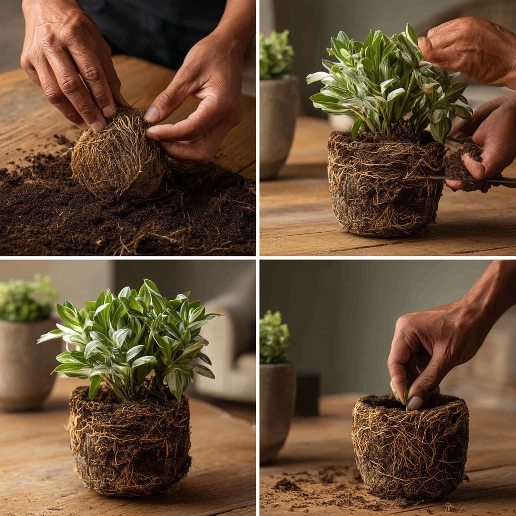 How to Plant and Grow Tradescantia Indoors or Outdoors 6 Potting and Repotting Your Tradescantia Plant