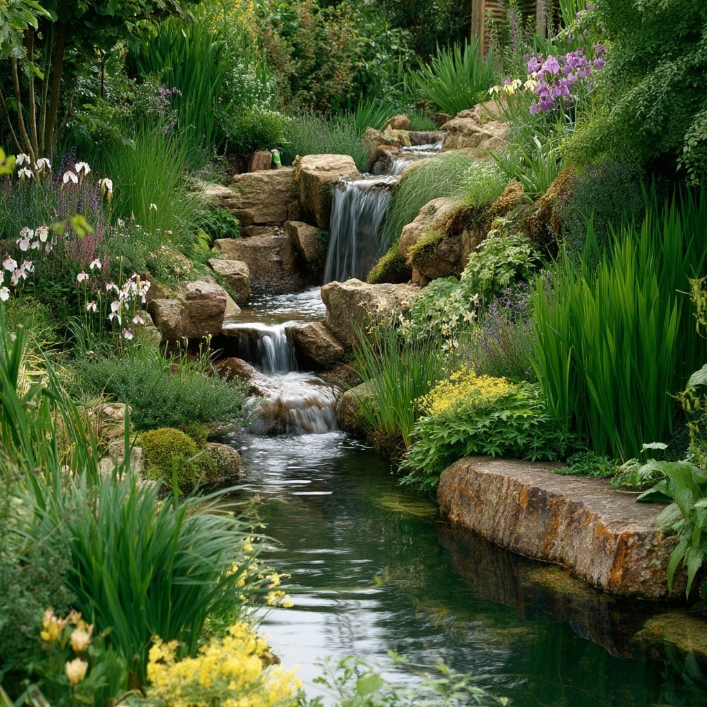 Landscaping Ideas for an Uneven Sloped Backyard 6 Water Features That Flow With the Land