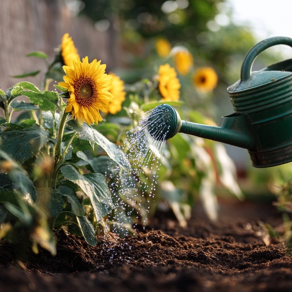 How to Grow and Care for Sunflowers 8 Watering Needs