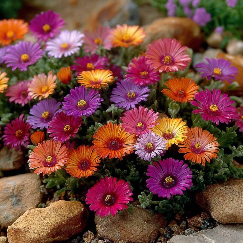 10 Colorful Plants to Brighten Up Your Garden 6 Harlequin Mix’ Livingstone Daisy