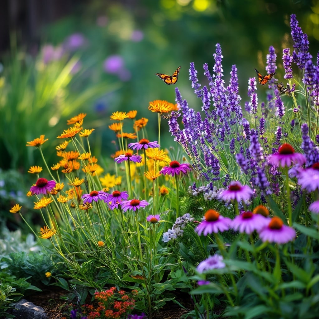 11 Budget Backyard Ideas for Small Yards That Wow 9 Attract Bees and Butterflies