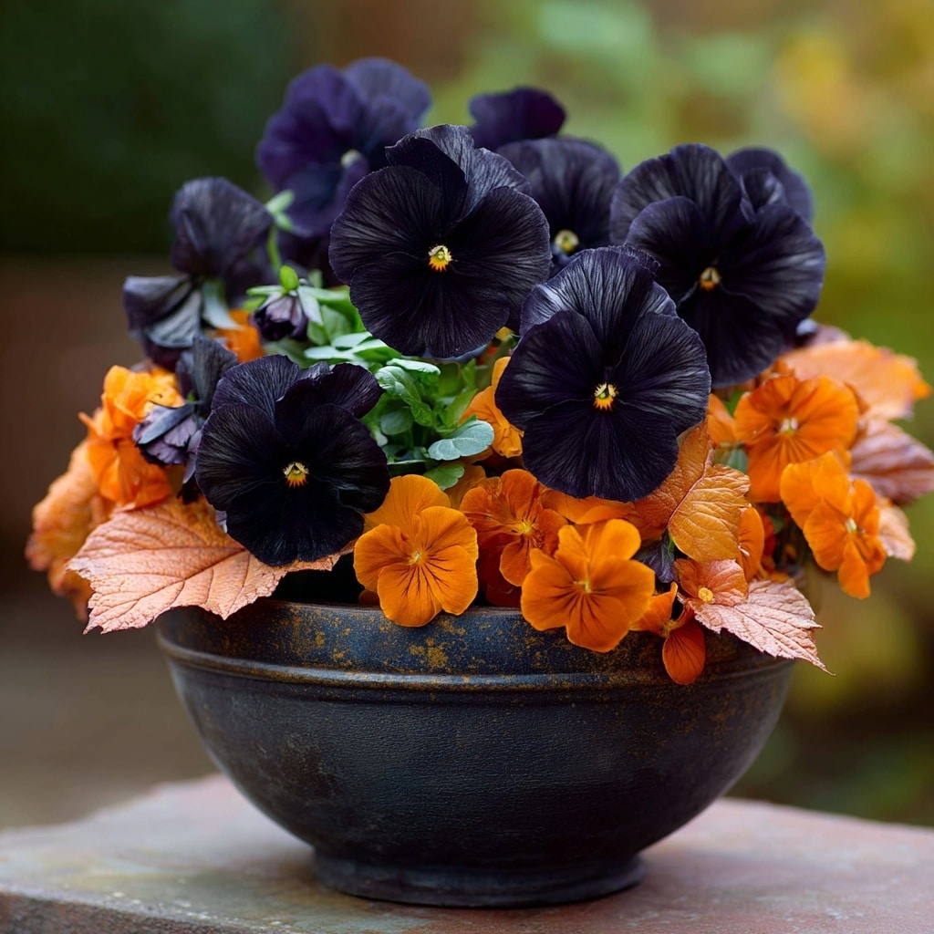 Halloween Improved Pansy