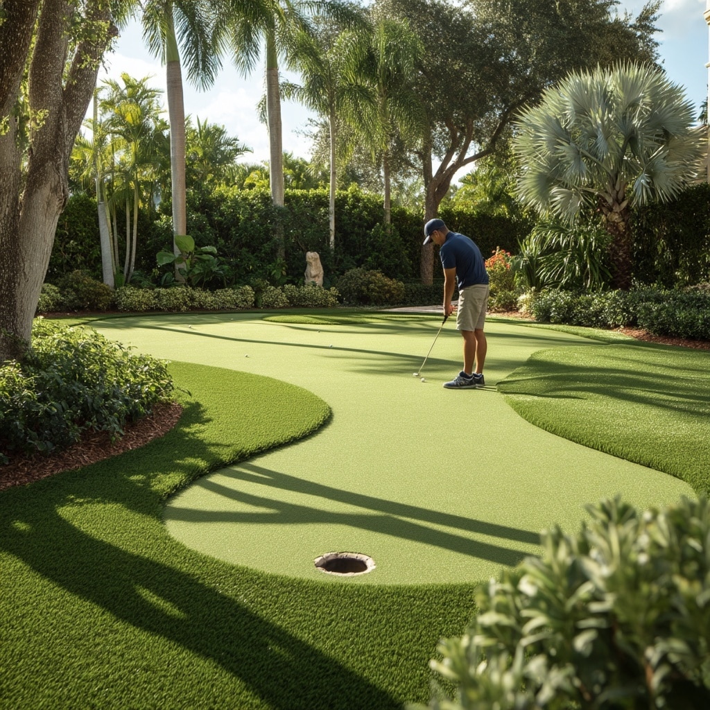 Turf Backyard Ideas for Florida Living 7 Turf Backyard Ideas for a Personal Putting Green