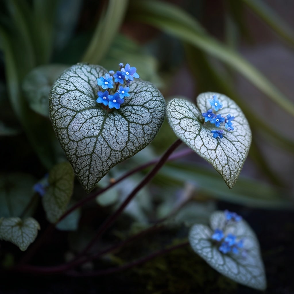 10 Best Shade Plants for a Lush Garden 7 Brunnera (Siberian Bugloss)