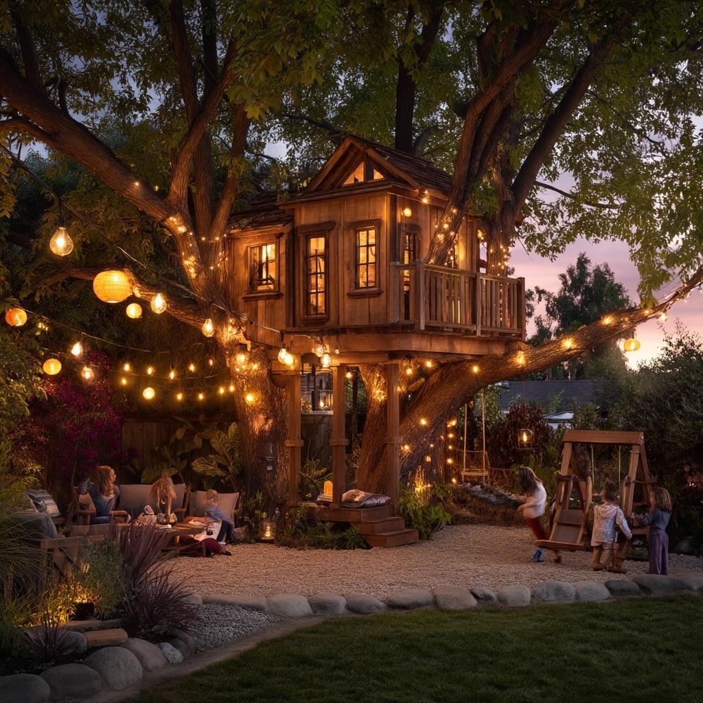 Cool Backyard Treehouse Ideas for Kids & Families