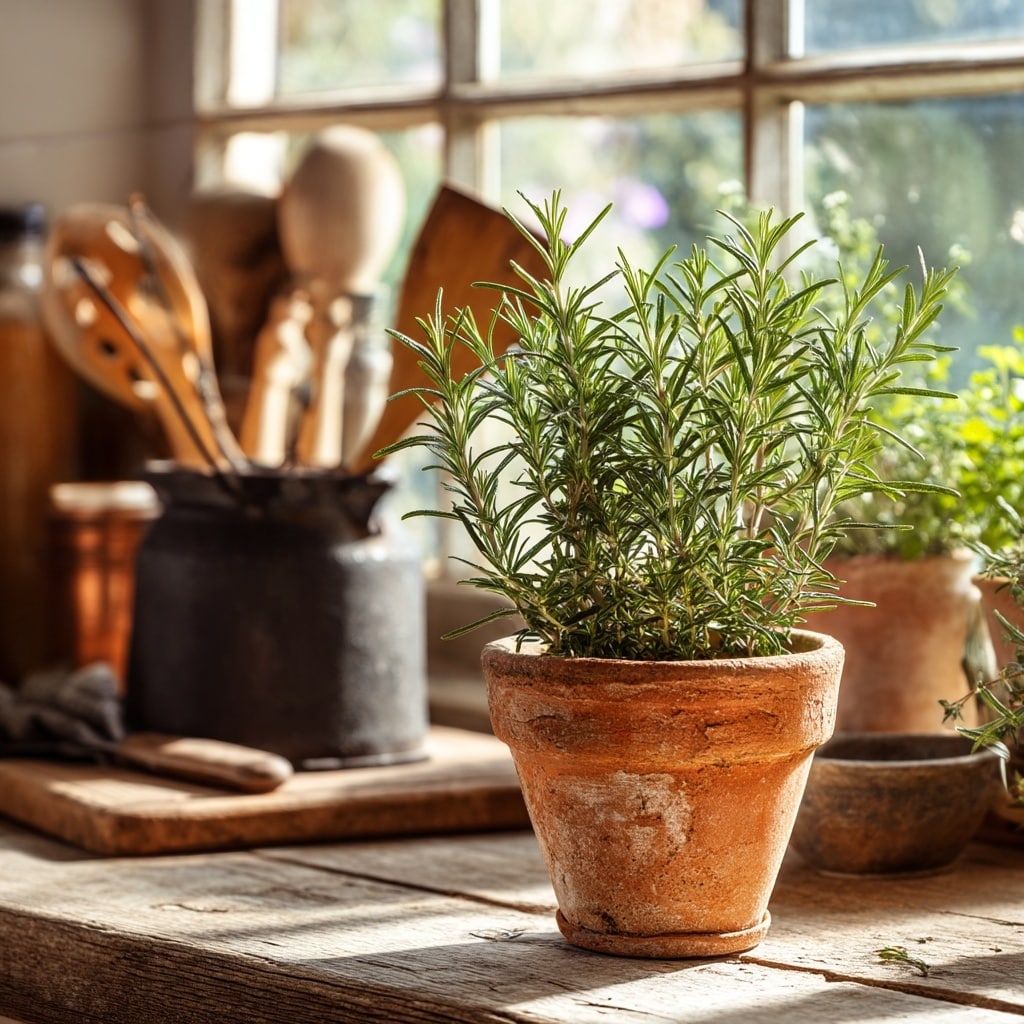 10 Best House Plants for Every Room in Your Home 8 Rosemary – Kitchen