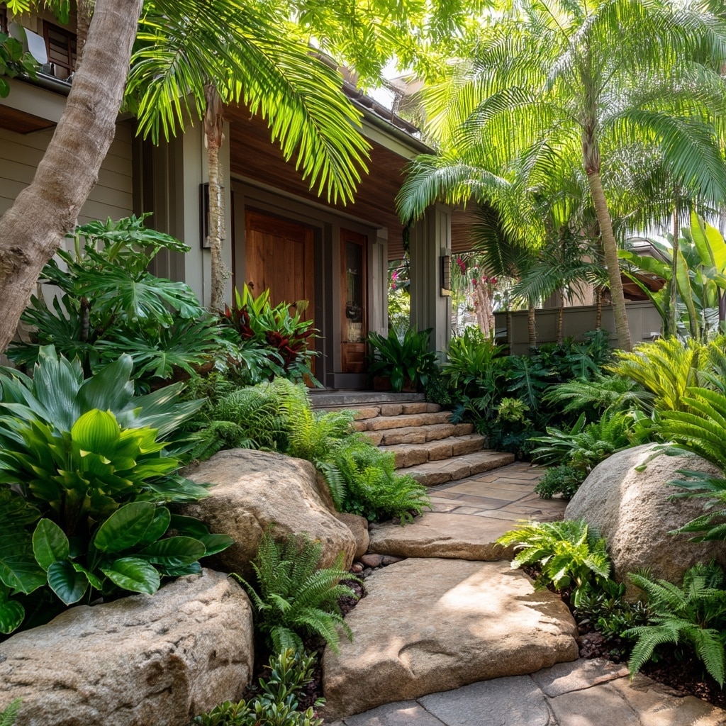 Tropical Front Garden Escapes
