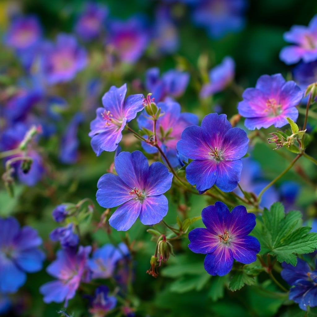 15 Best Deer-Resistant Plants to Keep Your Garden Safe 9 Cranesbill (Perennial Geranium)