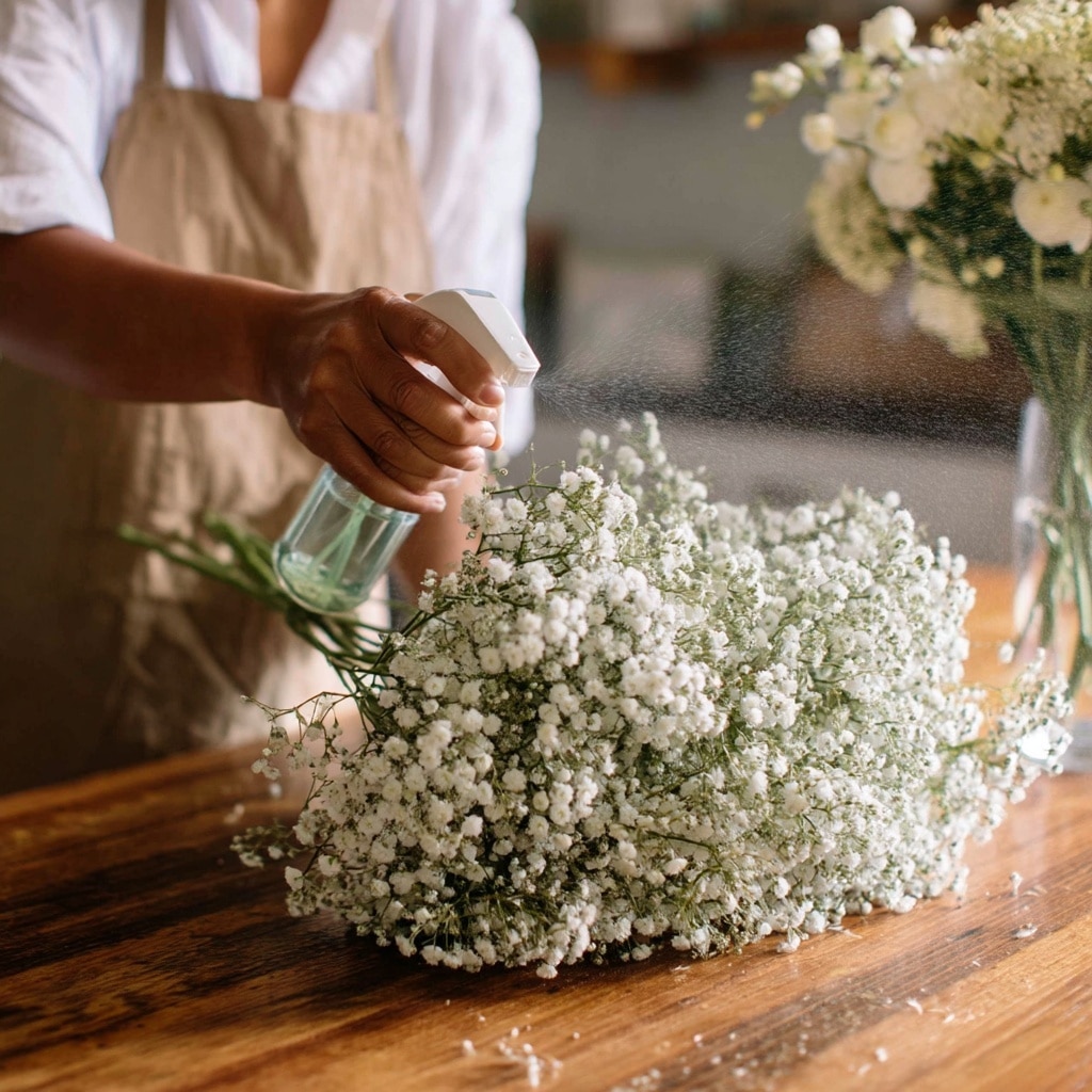 How to Make Flower Arrangements Like a Pro 11 Finish with Delicate Blooms
