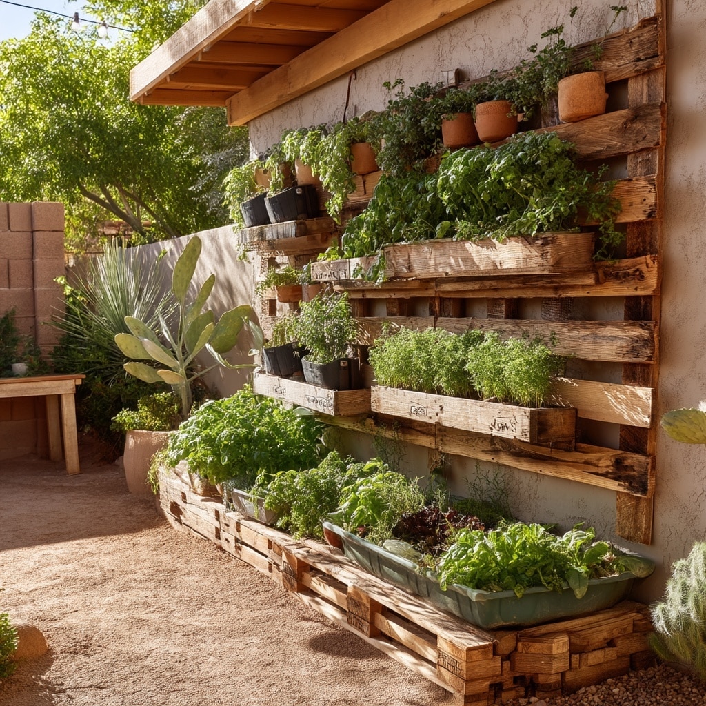 Top 10 Budget-Friendly Arizona Backyard Ideas 9 Vertical Garden