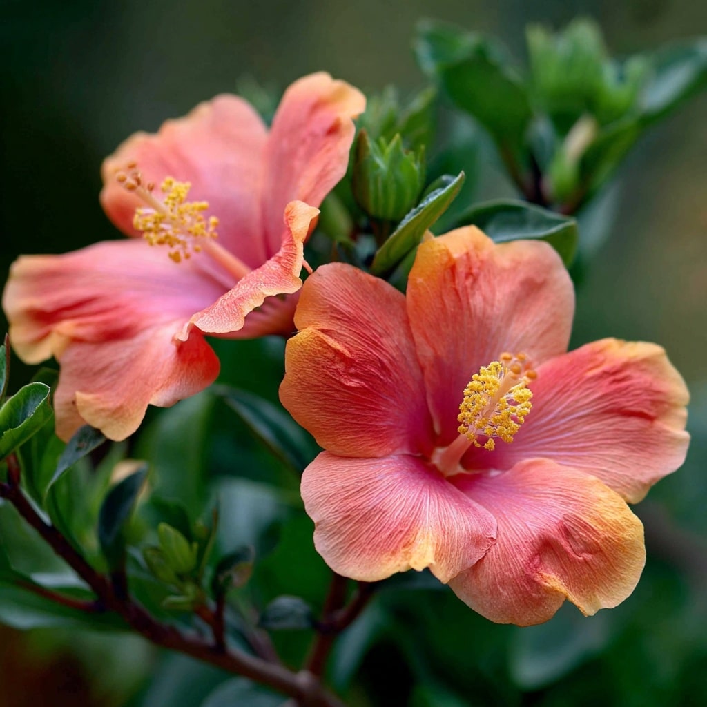 . ‘Orange Seduction’ Hibiscus