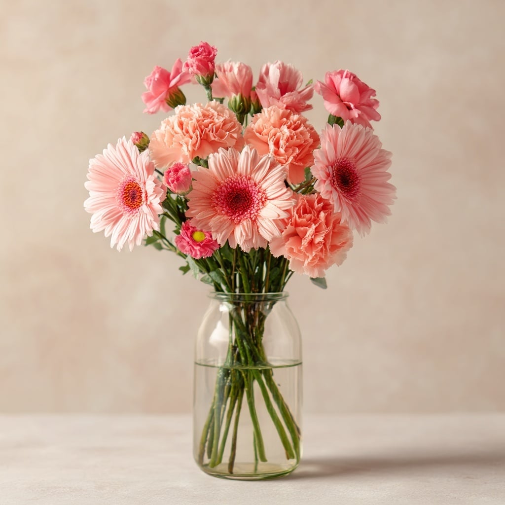 5 Types of Pink Flowers for Every Season 8 All-Season Favorites Carnations & Gerberas