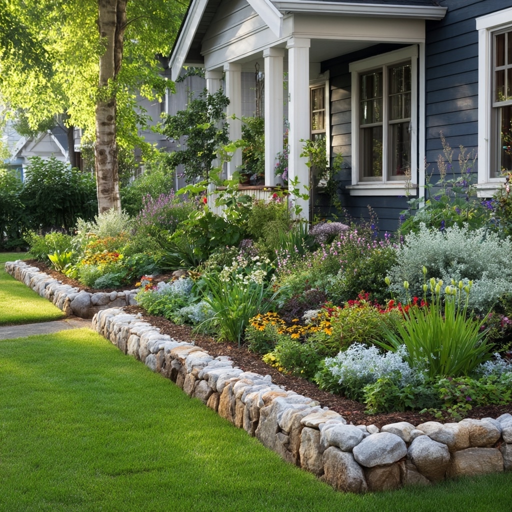 Build Raised Flower Beds for Structure and Style