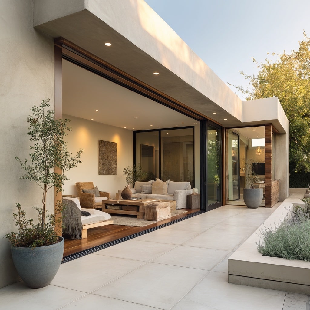 Cement Patio Ideas Backyard – 7 Stylish Outdoor Designs 4 Creating a Seamless Indoor-Outdoor Flow