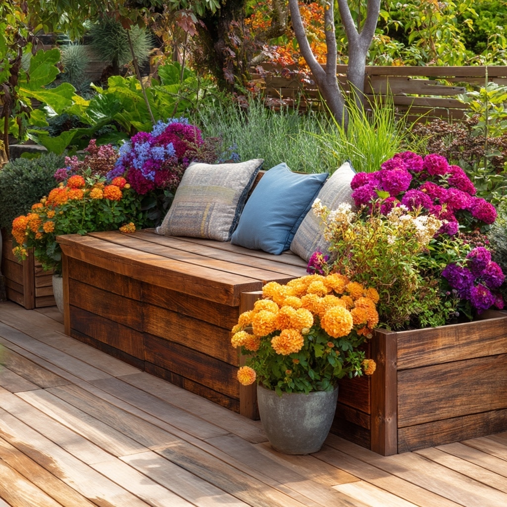 DIY Planter Boxes You Can Build in One Day 13 Creative Outdoor DIY Planter Box Builds1
