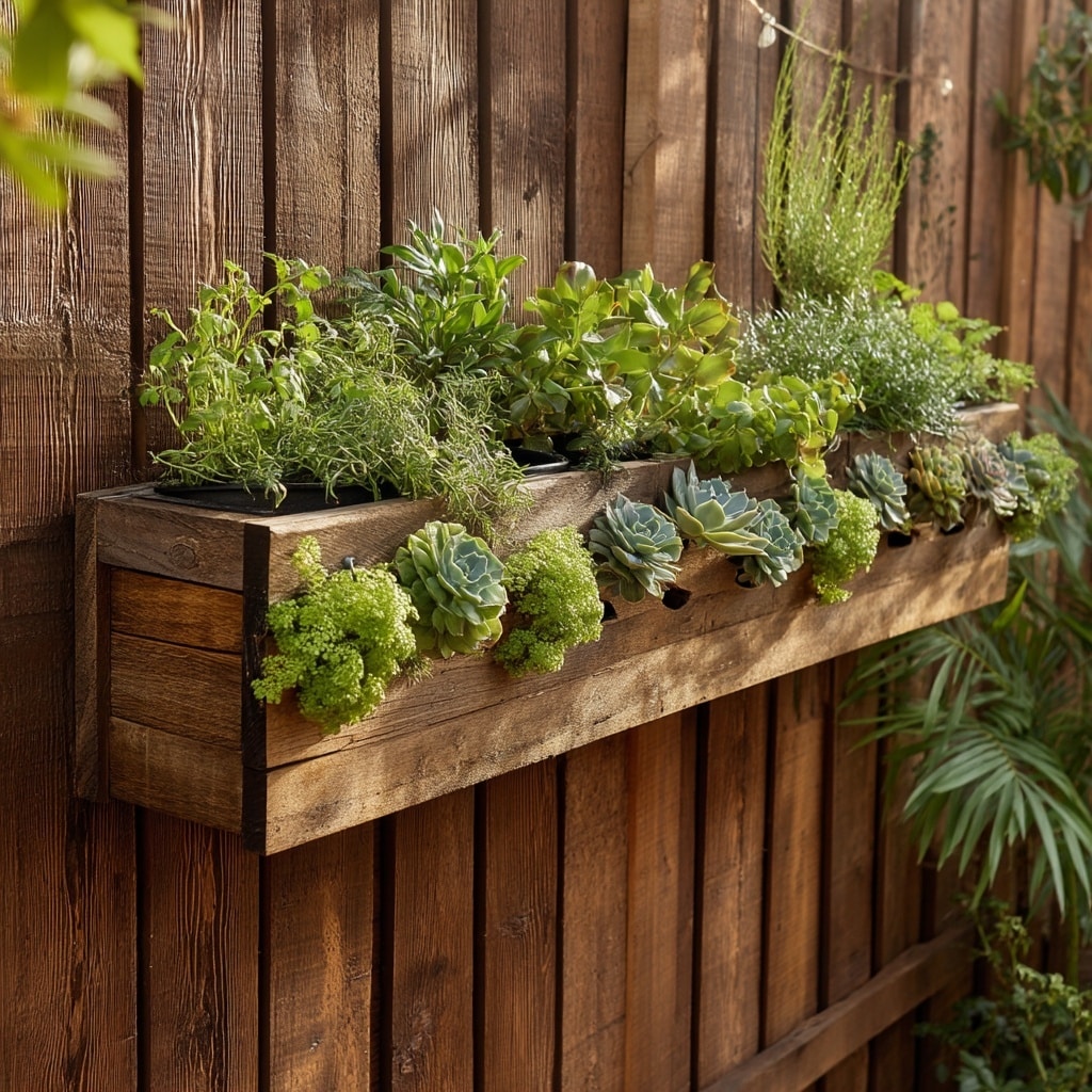 DIY Planter Boxes You Can Build in One Day 15 Creative Outdoor DIY Planter Box Builds3