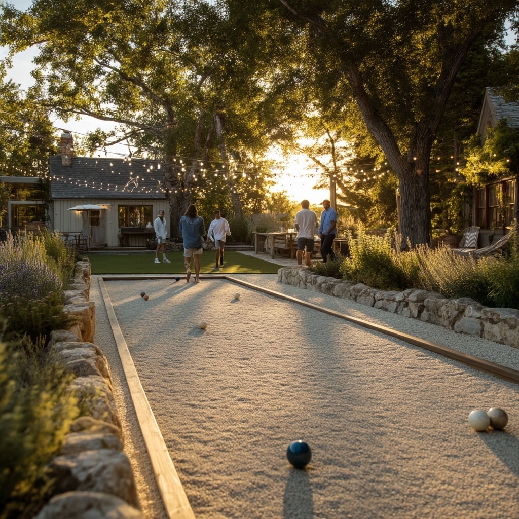15+ Gravel Backyard Ideas for 2025 (Stylish & Low-Maintenance) 20 Gravel Bocce Ball Court