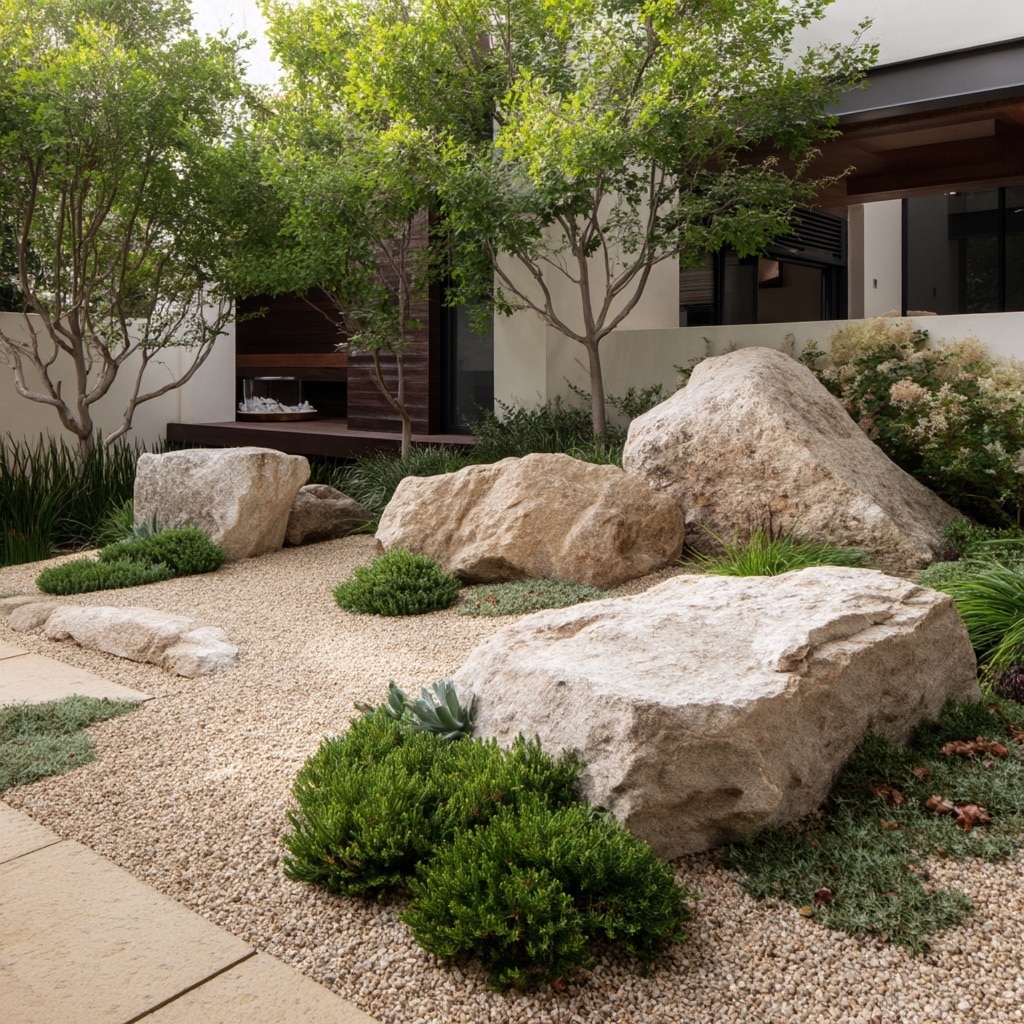 15+ Gravel Backyard Ideas for 2025 (Stylish & Low-Maintenance) 17 Gravel Rock Garden