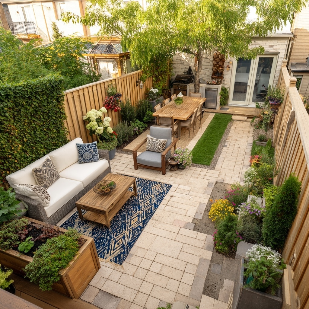 10 Backyard Ideas for Small Yards That Maximize Space 4 Landscape Creatively