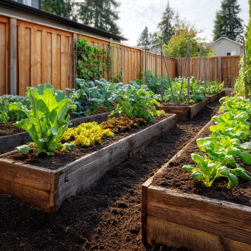 Best Raised Bed Garden Layouts for Your Space 3 Linear Row Garden Layout