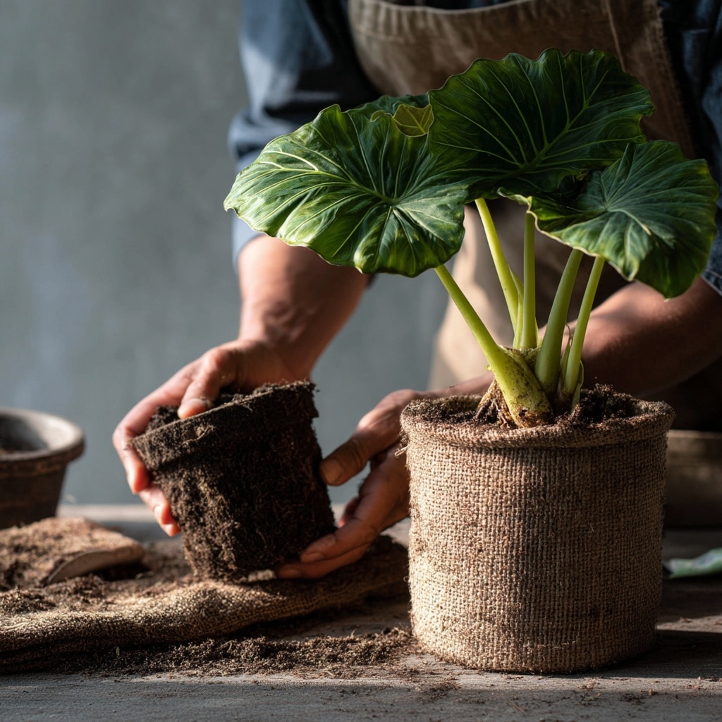 How to Grow and Care for Elephant Ears Plants 10 Repotting