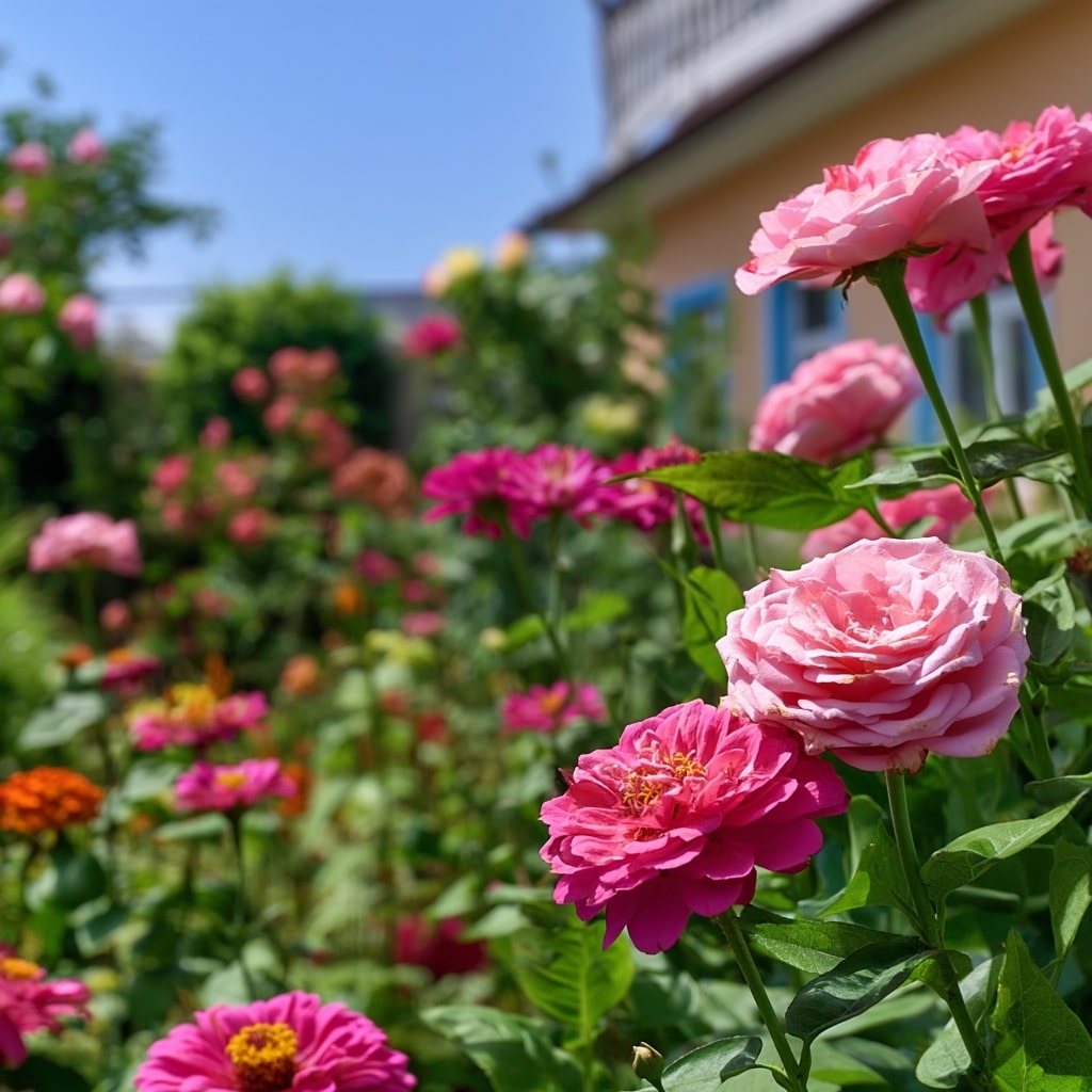 5 Types of Pink Flowers for Every Season 2 Spring Sparkle Cherry Blossoms & Peonies