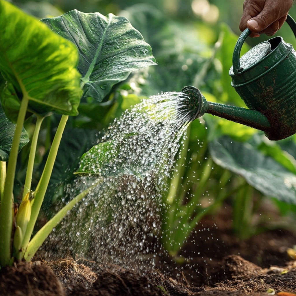 How to Grow and Care for Elephant Ears Plants 5 Watering