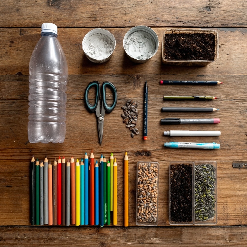 What You’ll Need for DIY Recycled Planters