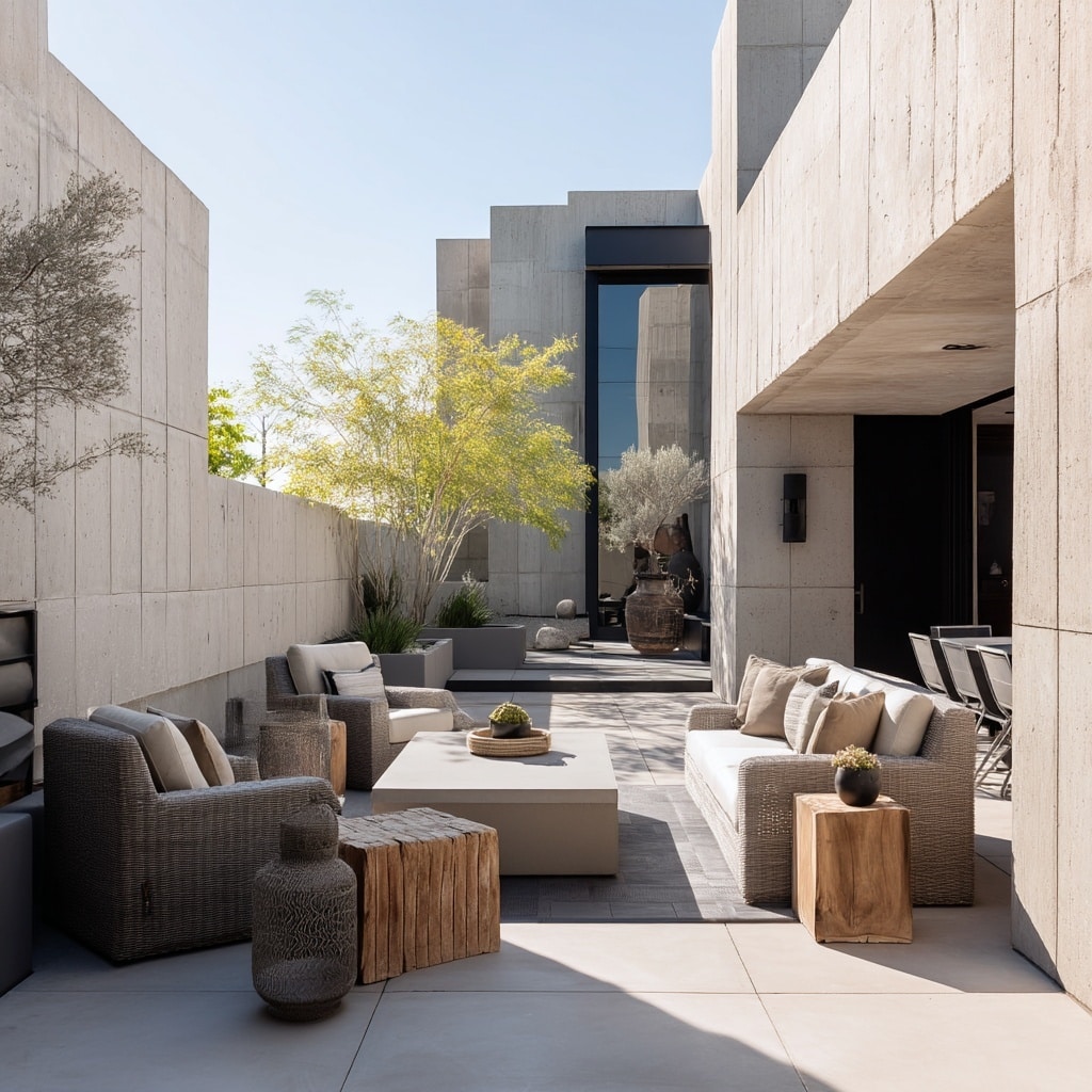 Cement Patio Ideas Backyard – 7 Stylish Outdoor Designs