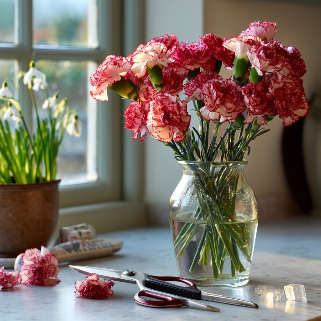 January Flowers: Carnations & Snowdrops for Meaningful Winter Gifts