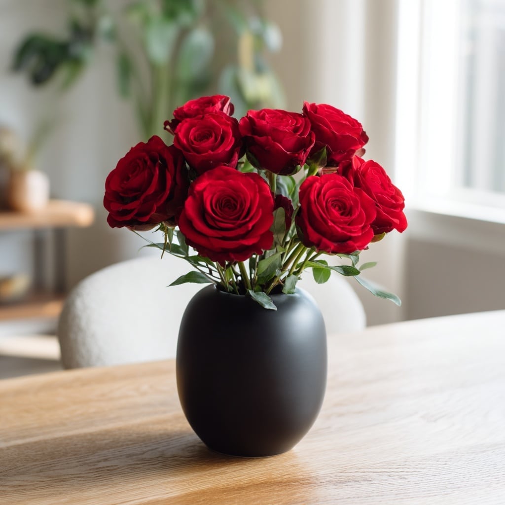 Rose In A Vase: 7 Tips For Longer-Lasting Roses 2 Rose In A Vase: 7 Tips For Longer-Lasting Roses