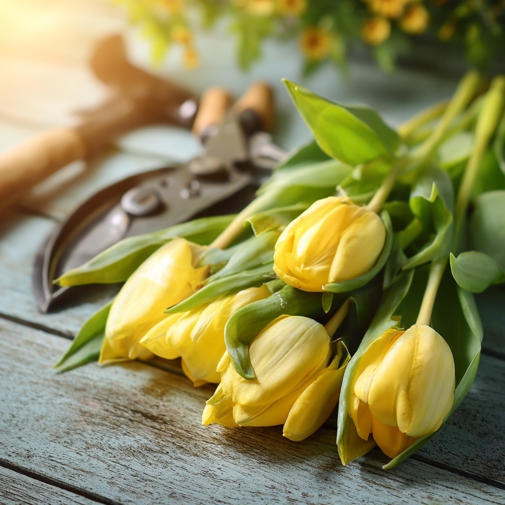 Yellow Tulips: Vibrant Spring Perennial 13 Yellow Tulips: Vibrant Spring Perennial