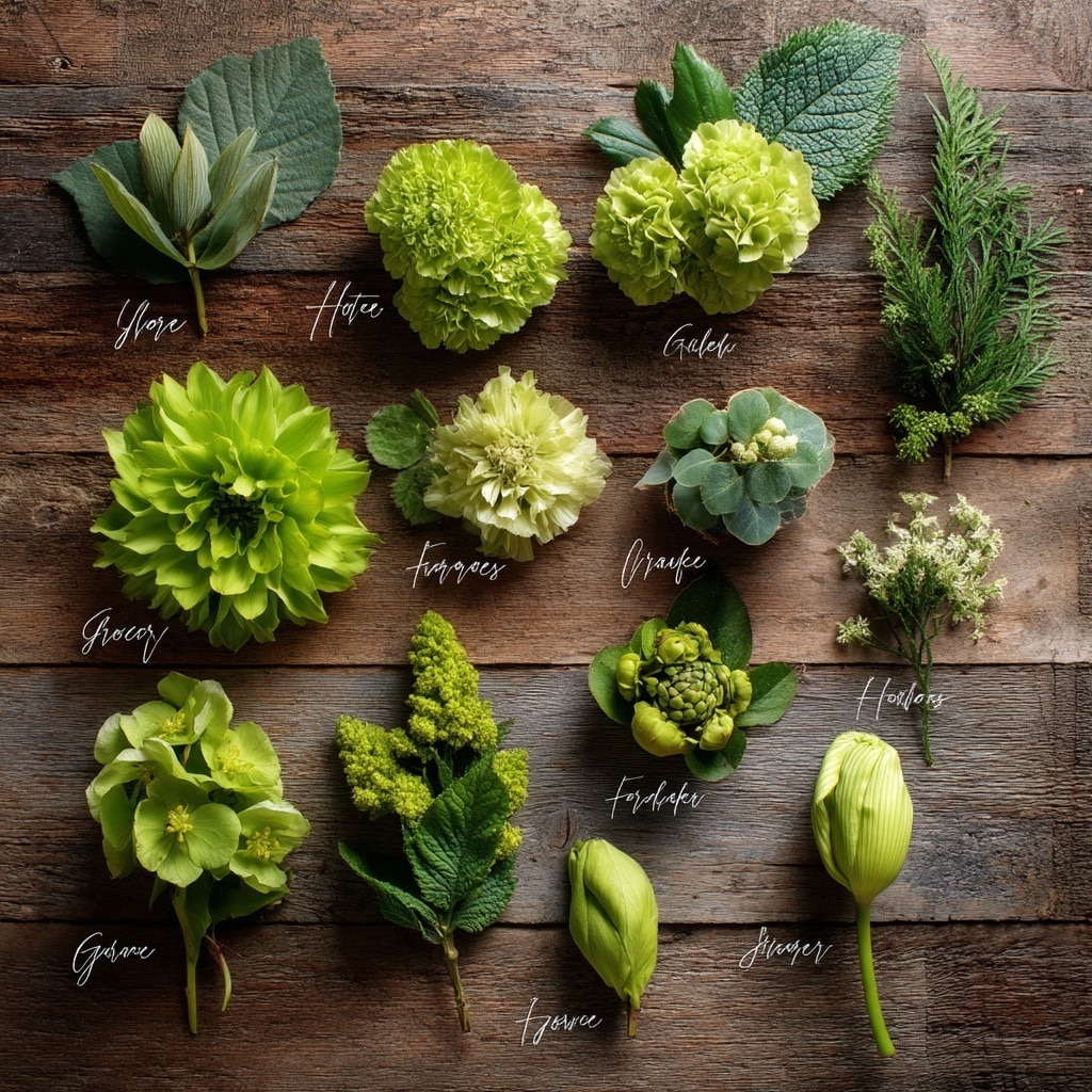 10 Types of Green Flowers for Your Garden